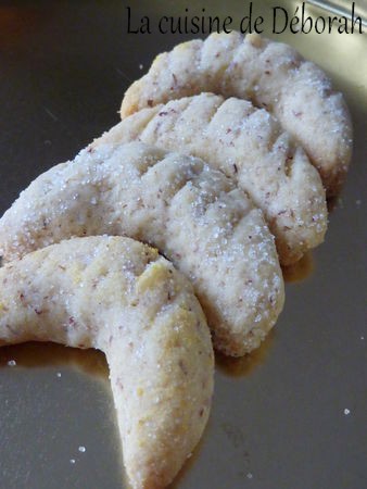 Les Kipferlas, biscuits de Noël vanille et amande   Cuisine de Deborah Les Kipferlas, biscuits de Noël vanille et amande   Cuisine de Deborah