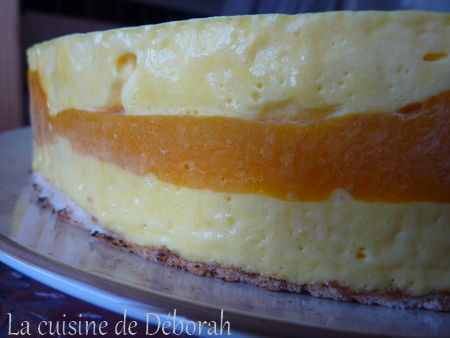 Entremets coco, mangue et mandarine Cuisine de Deborah Entremets coco, mangue et mandarine Cuisine de Deborah