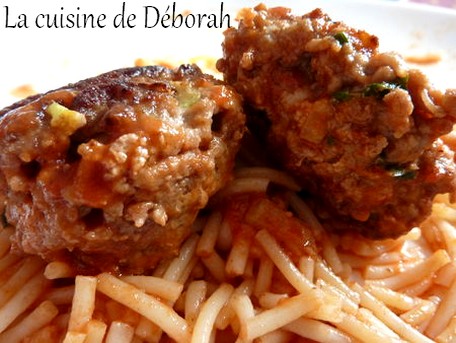 Boulettes de viande à l'ail des ours Cuisine de Deborah Boulettes de viande à l'ail des ours Cuisine de Deborah