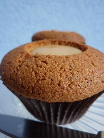 Cupcakes châtaignes, confiture de lait et chocolat - Cuisine de Deborah Cupcakes châtaignes, confiture de lait et chocolat - Cuisine de Deborah