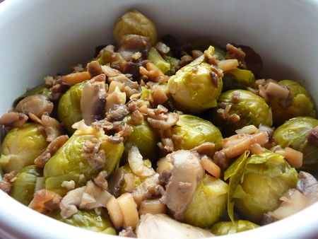 Gratin de choux de Bruxelles - Cuisine de Deborah Gratin de choux de Bruxelles - Cuisine de Deborah