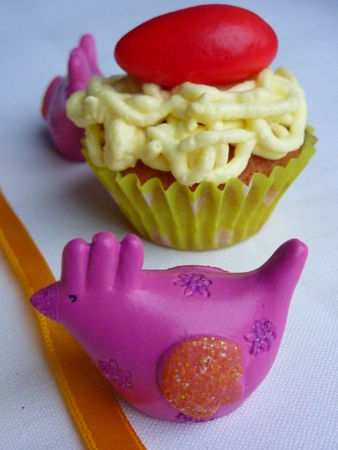 Les minis-cupcakes nids de Pâques - Cuisine de Déborah Les minis-cupcakes nids de Pâques - Cuisine de Déborah