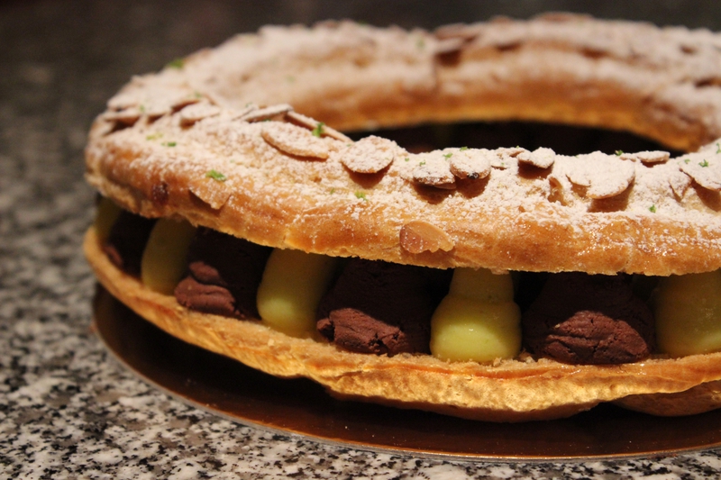 Paris-Brest chocolat gingembre citron vert  - Cuisine de Deborah Paris-Brest chocolat gingembre citron vert - Cuisine de Deborah
