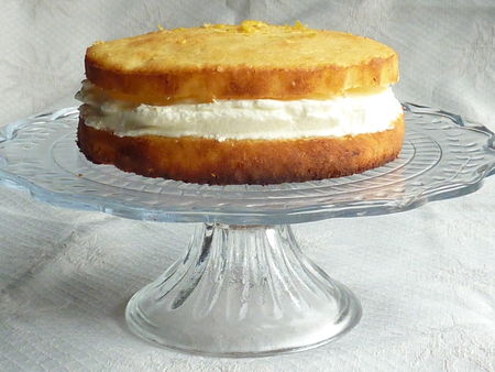 Gâteau léger au citron - La cuisine de Déborah