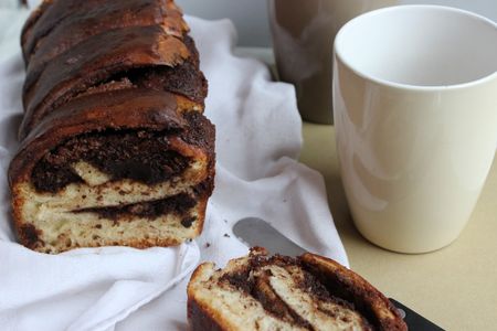 Brioche à la crème d'amandes au chocolat - cuisine de Deborah Brioche à la crème d'amandes au chocolat - cuisine de Deborah