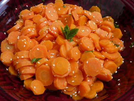 Salade de carottes cuites aux saveurs orientales - Cuisine de Deborah Salade de carottes cuites aux saveurs orientales - Cuisine de Deborah