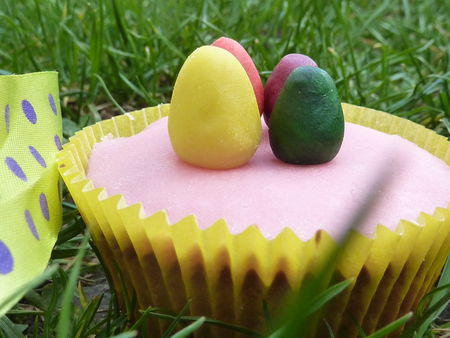 Cupcakes de Pâques au citron Cupcakes de Pâques au citron