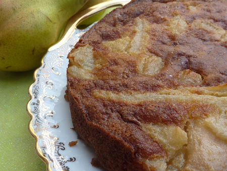 Gâteau aux poires - Cuisine de Deborah Gâteau aux poires - Cuisine de Deborah