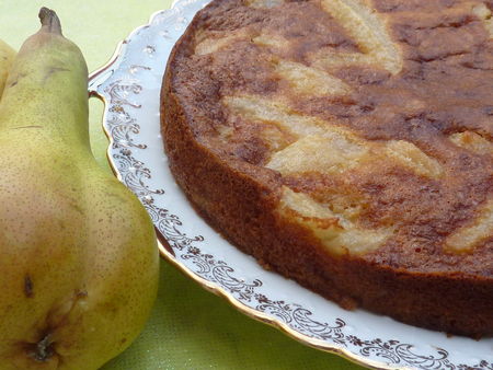 Gâteau aux poires - Cuisine de Deborah Gâteau aux poires - Cuisine de Deborah