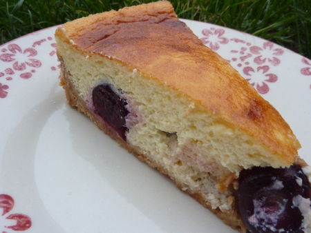 Gâteau à la ricotta et aux cerises - Cuisine de Deborah Gâteau à la ricotta et aux cerises - Cuisine de Deborah