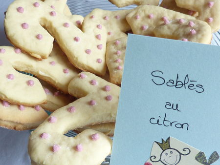 Sablés "2" au citron -Cuisine de Deborah Sablés "2" au citron -Cuisine de Deborah
