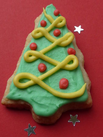 Biscuits de Noël, Sapins décorés - Cuisine de Deborah Biscuits de Noël, Sapins décorés - Cuisine de Deborah