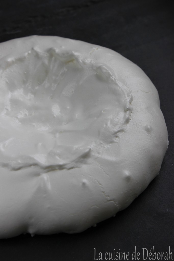 Pavlova aux fraises Cuisine de Deborah