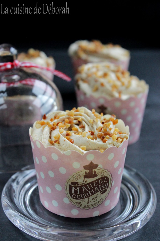 Cupcakes au praliné Cuisine de Deborah Cupcakes au praliné Cuisine de Deborah