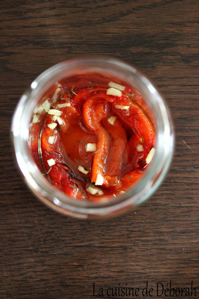 Poivrons marinés à l'huile d'olive   Cuisine de Déborah Poivrons marinés à l'huile d'olive   Cuisine de Déborah