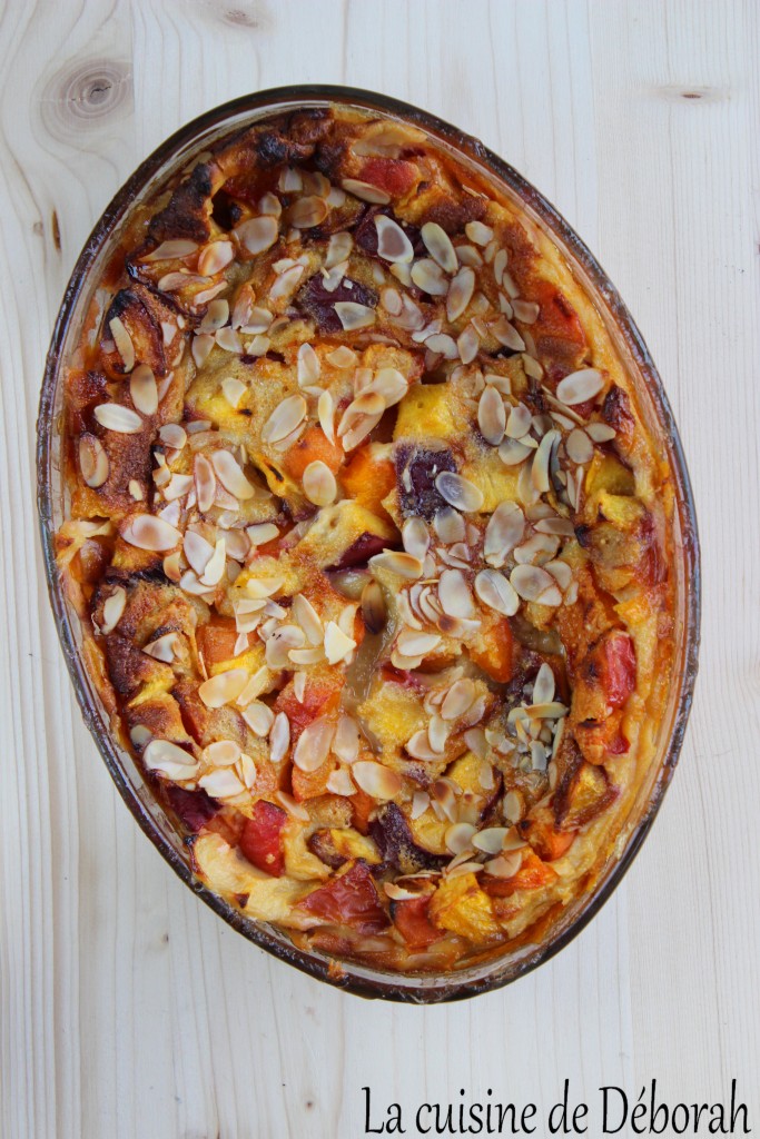 Clafoutis nectarines et abricots   La cuisine de Déborah Clafoutis nectarines et abricots   La cuisine de Déborah