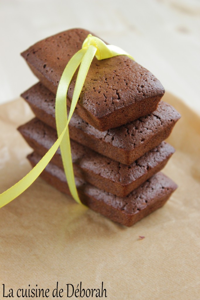 Financiers au chocolat Cuisine de Déborah Financiers au chocolat Cuisine de Déborah