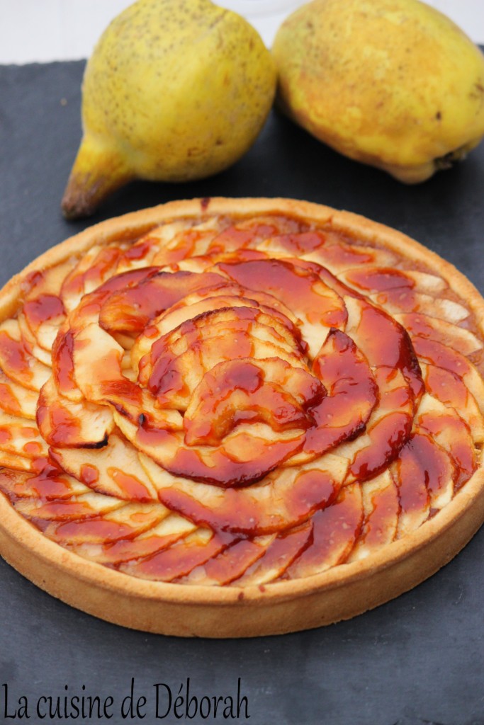 Tarte pommes et coings Cuisine de Deborah
