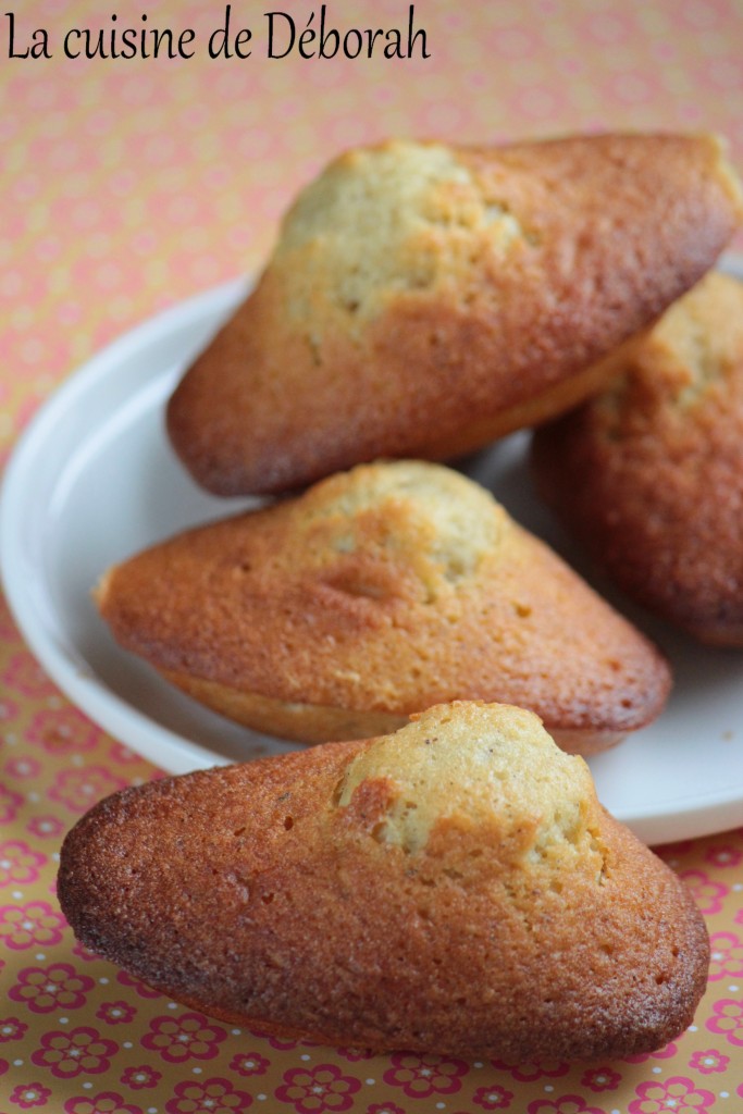 Les madeleines Cuisine de Deborah