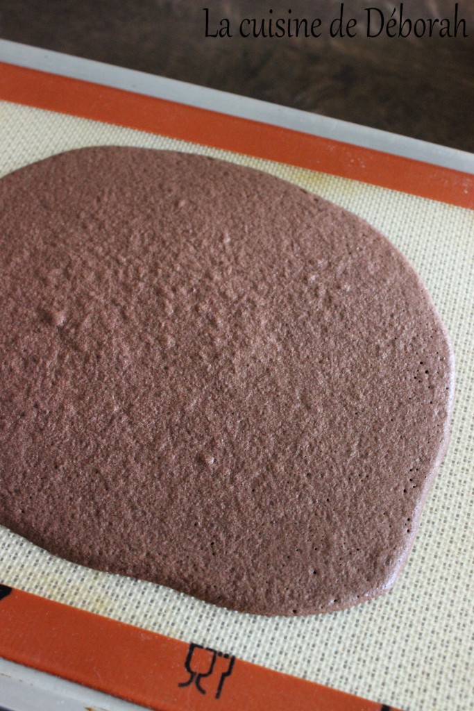 Bûches chocolat au lait et griotte Cuisine de Deborah