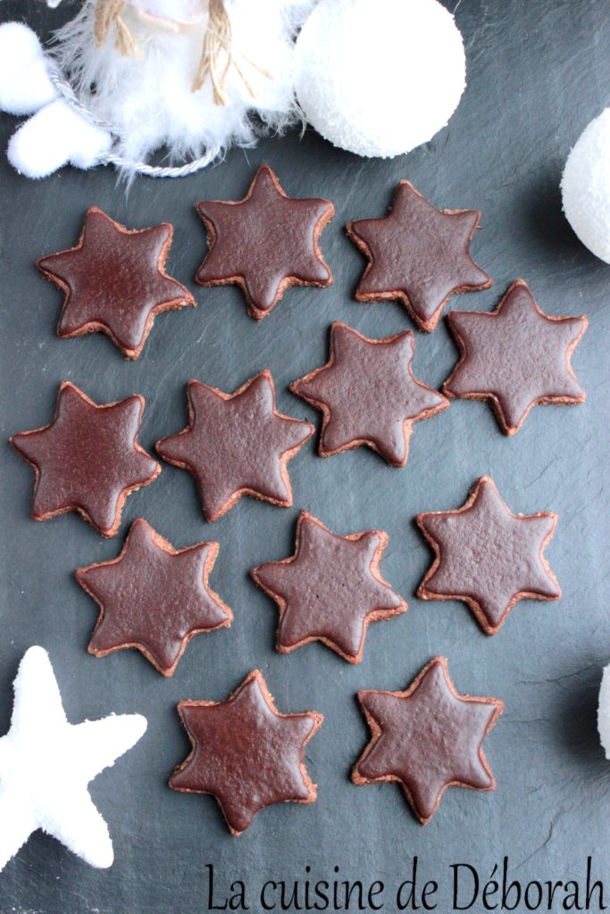 Etoiles glacées au chocolat cuisine de deborah Etoiles glacées au chocolat cuisine de deborah