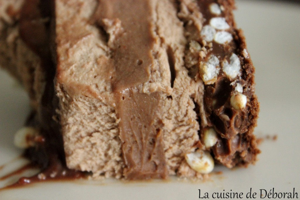 Entremets chocolat, yuzu et gianduja Cuisine de Deborah