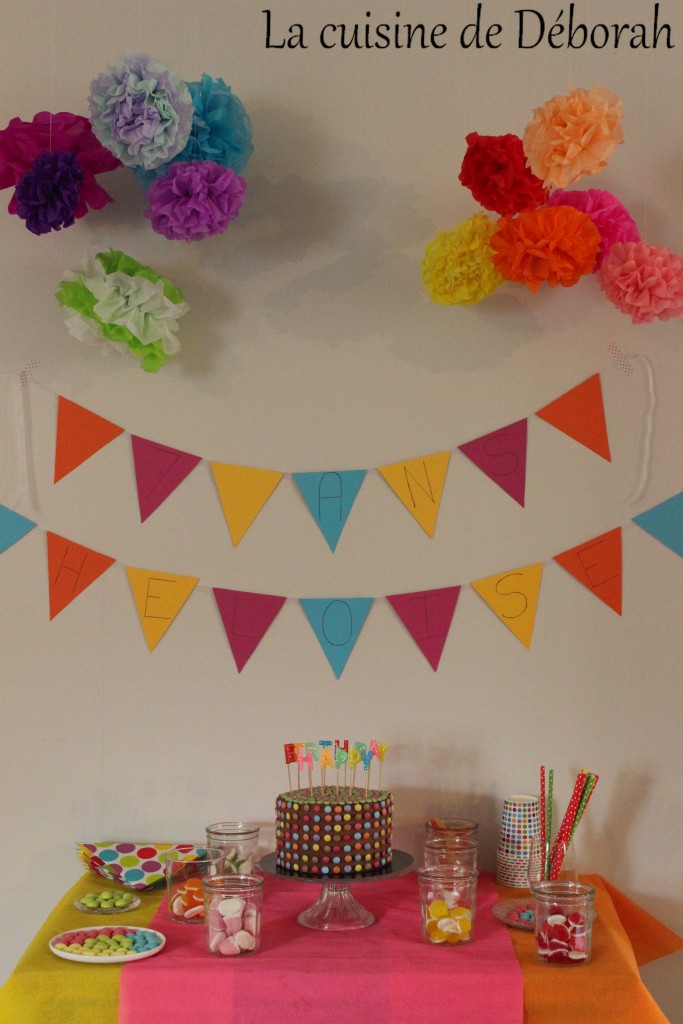 Sweet table colorée Cuisine de Deborah Sweet table colorée Cuisine de Deborah