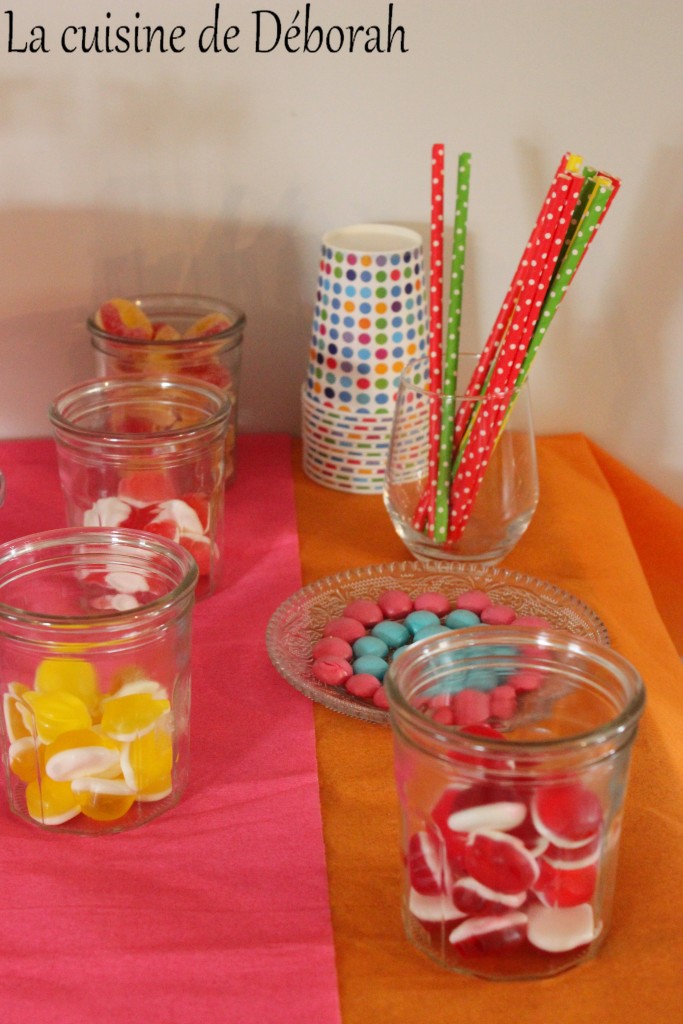 Sweet table colorée Cuisine de Deborah Sweet table colorée Cuisine de Deborah