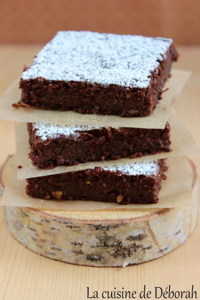 Fondant chocolat-courgette    Cuisine de Deborah Fondant chocolat-courgette     Cuisine de Deborah