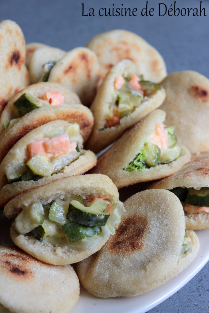 Minis batbouts saumon-courgette   Cuisine de Deborah Minis batbouts saumon-courgette   Cuisine de Deborah