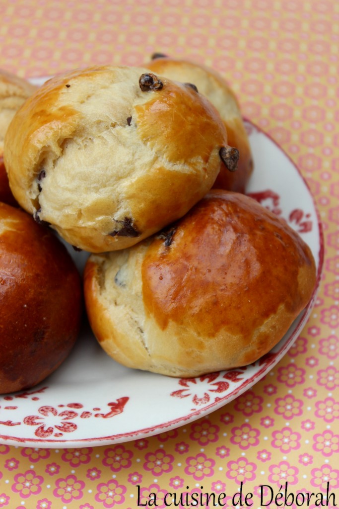 Pains au lait au lait végétal Cuisine de Deborah