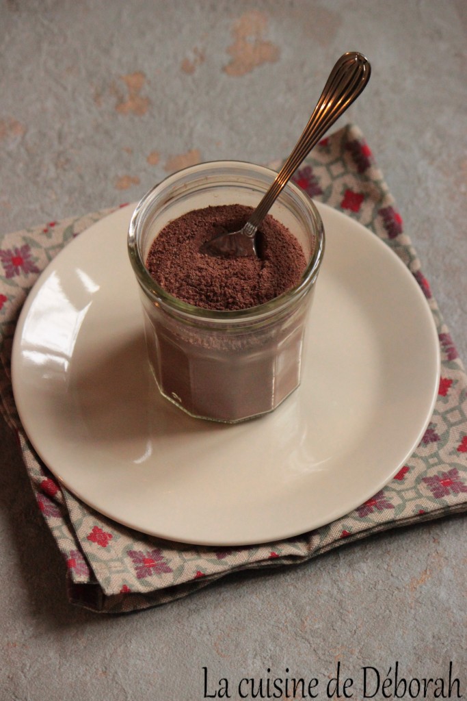 Chocolat en poudre maison La cuisine de deborah