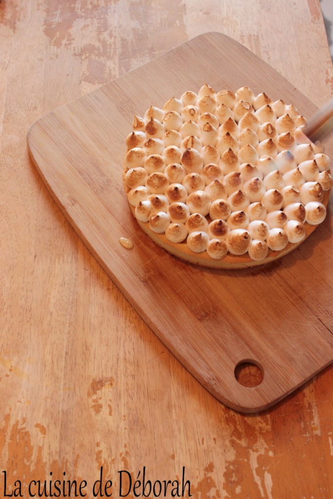 Tarte à la clémentine meringuée   Cuisine de Deborah