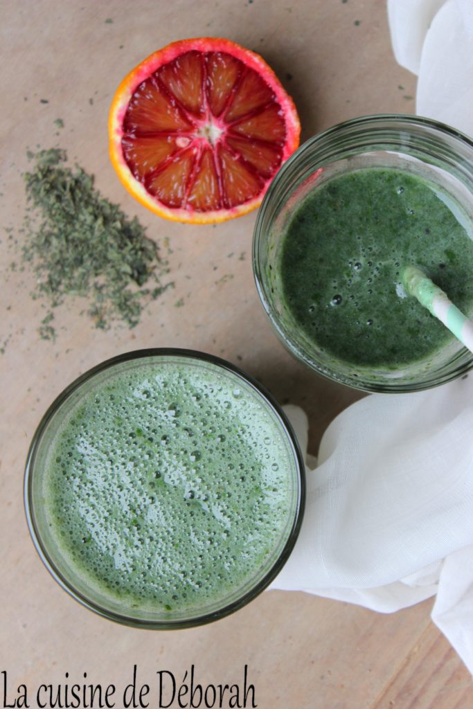 Smoothie vert Cuisine de deborah