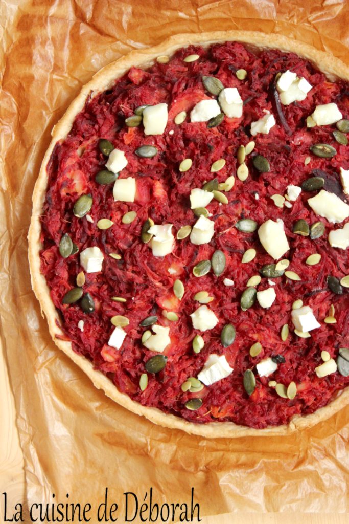 Tarte choux raves, betteraves et carottes cuisine de deborah Tarte choux raves, betteraves et carottes cuisine de deborah