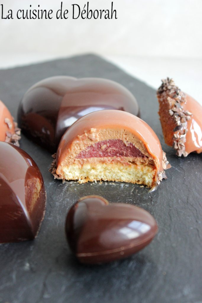 Entremets de la Saint Valentin La cuisine de Deborah Entremets de la Saint Valentin La cuisine de Deborah