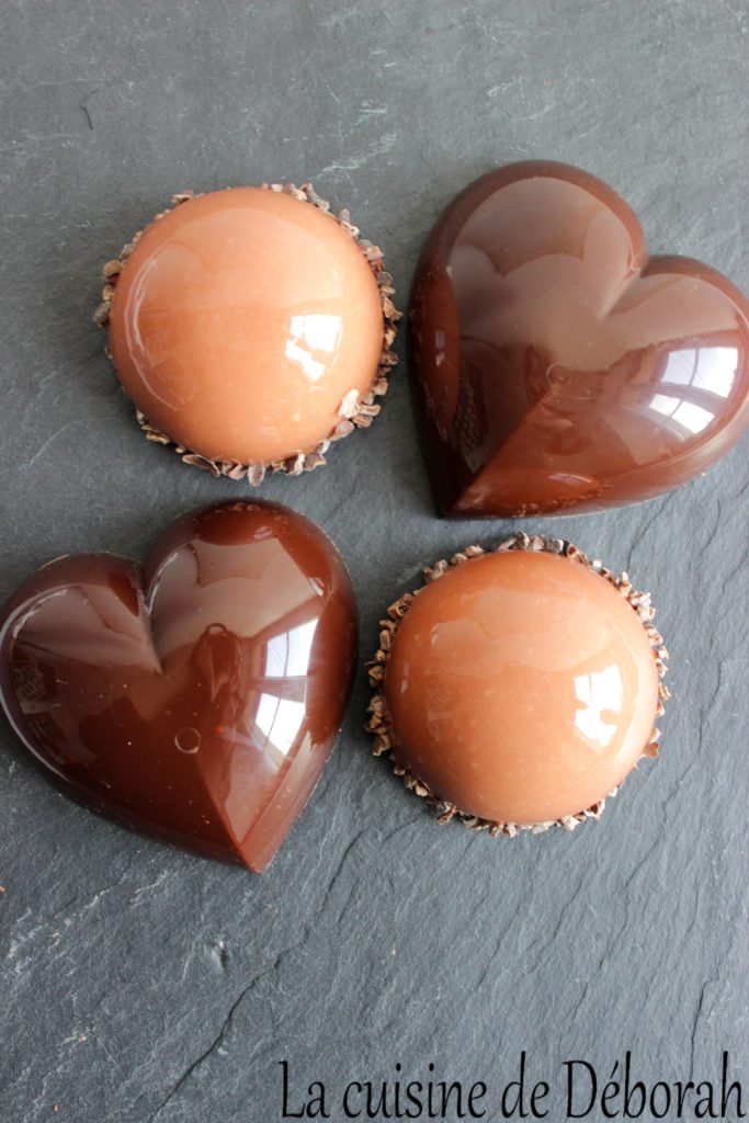 Entremets de la Saint Valentin La cuisine de Deborah Entremets de la Saint Valentin La cuisine de Deborah