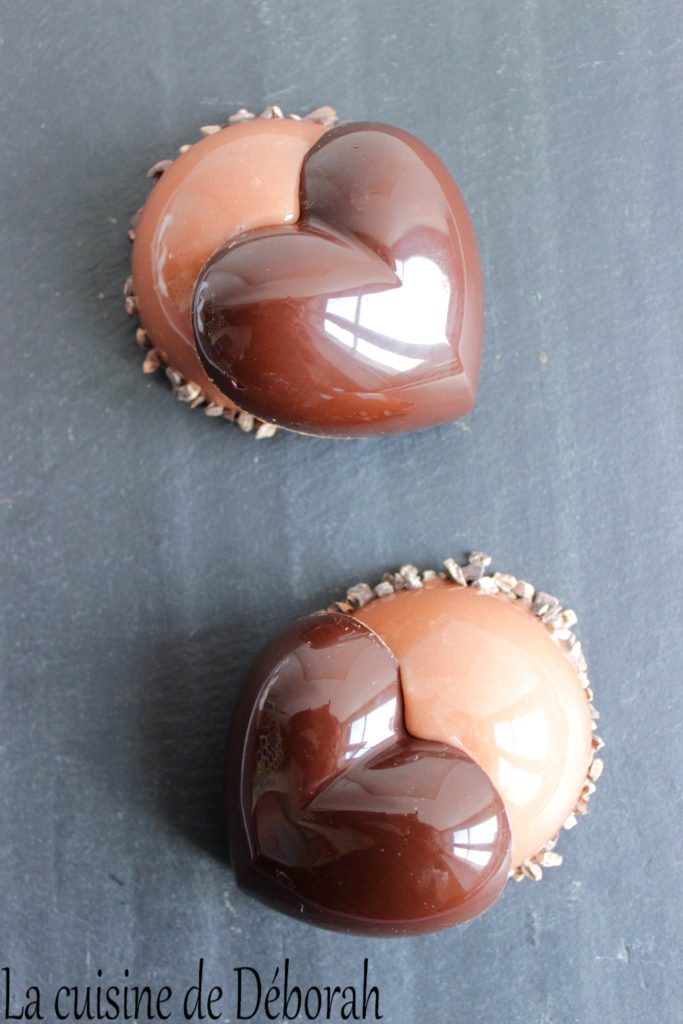 Entremets de la Saint Valentin La cuisine de Deborah Entremets de la Saint Valentin La cuisine de Deborah