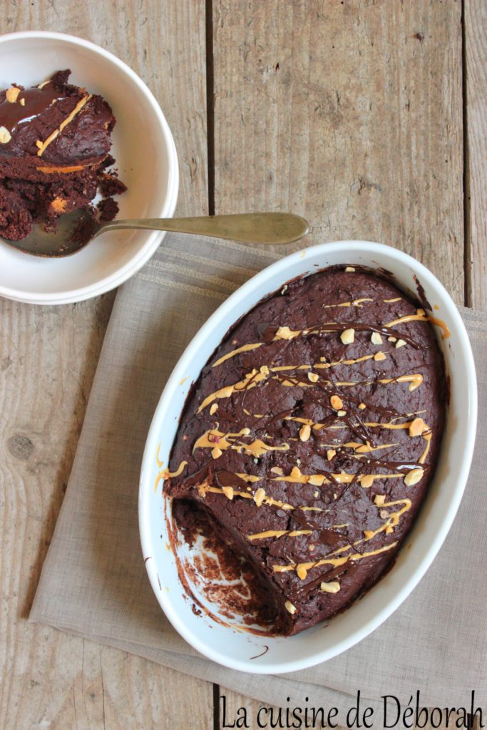 Brownie chocolat et beurre de cacahuète cuisine de deborah