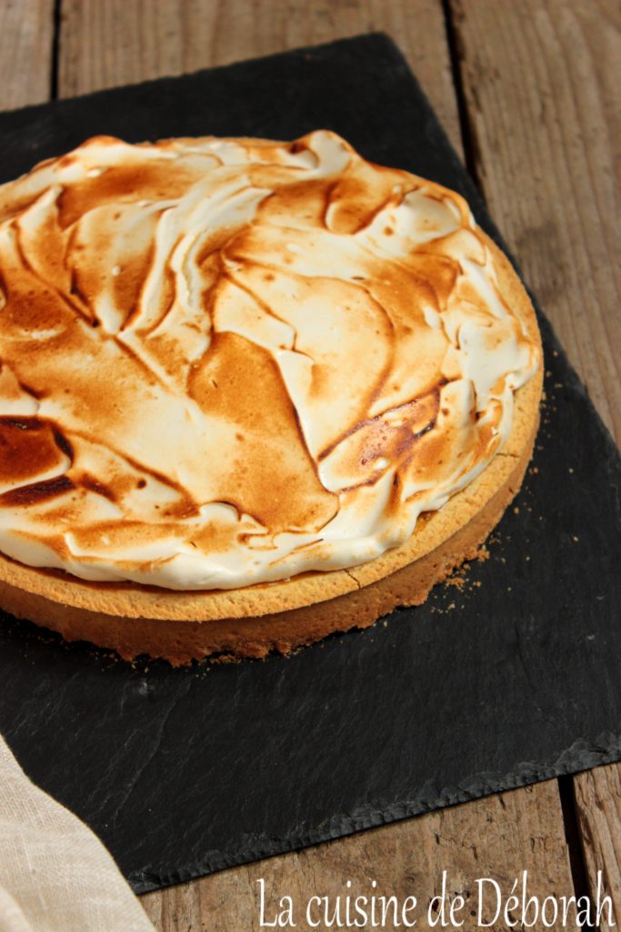 Tarte à la rhubarbe meringuée cuisine de deborah Tarte à la rhubarbe meringuée cuisine de deborah