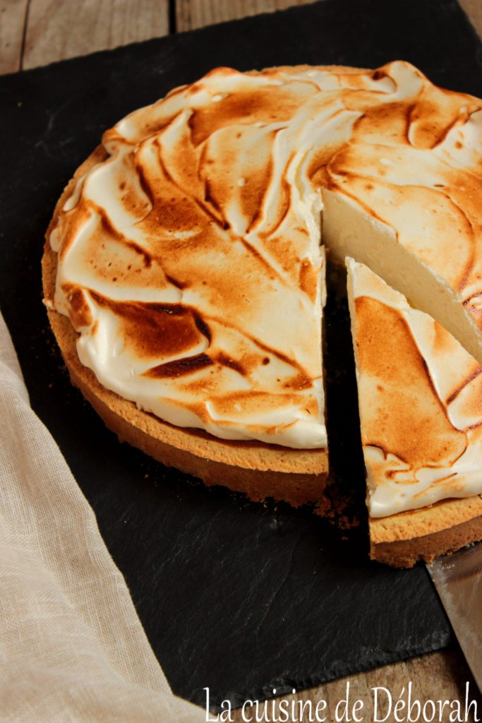 Tarte à la rhubarbe meringuée cuisine de deborah Tarte à la rhubarbe meringuée cuisine de deborah