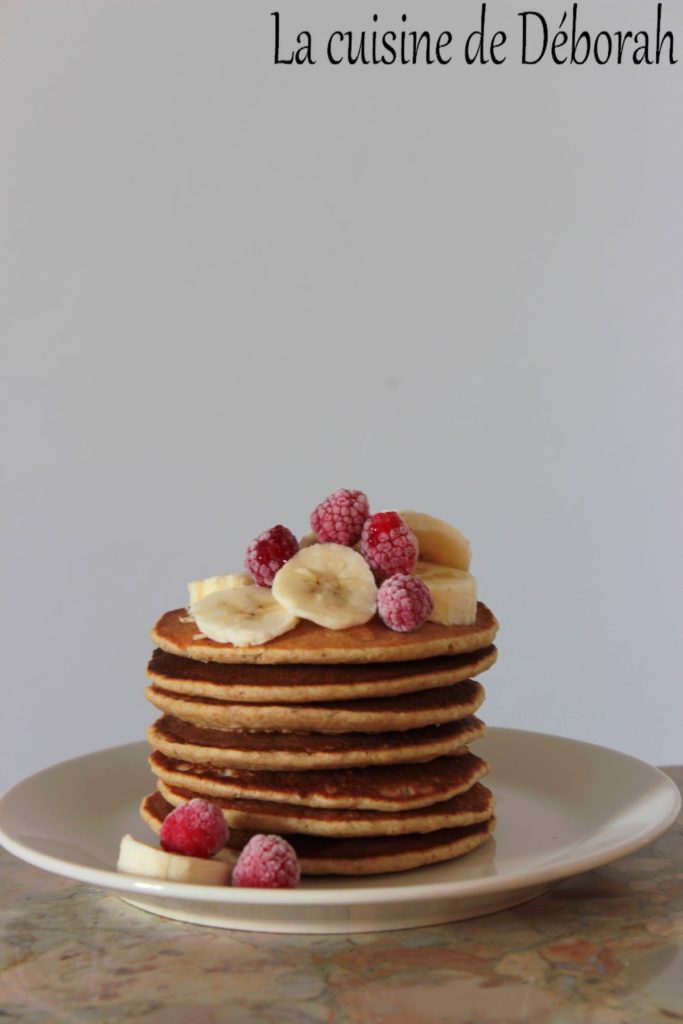 Pancakes moelleux, sans gluten ni produits laitiers cuisine de deborah