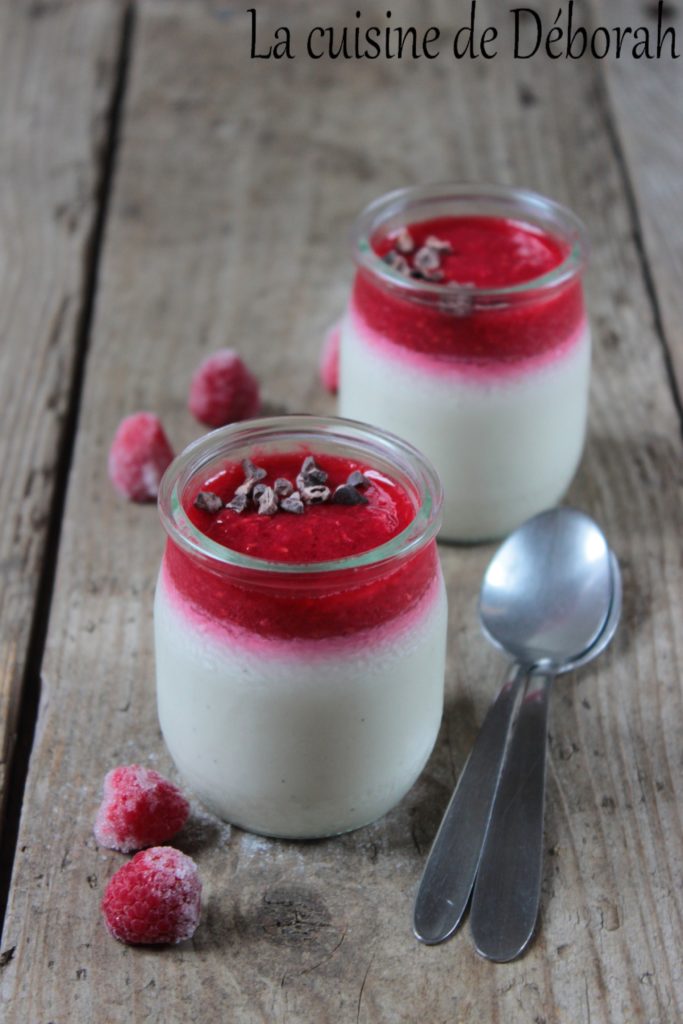 Panna Cotta végétale La cuisine de deborah