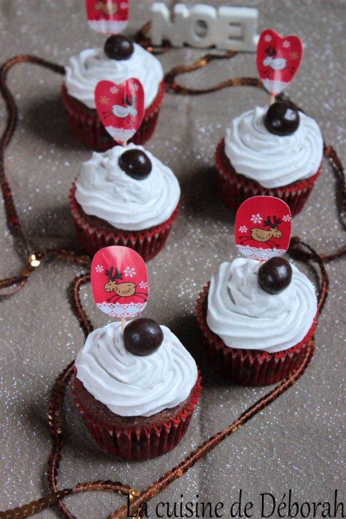 Cupcakes de Noël cuisine de deborah