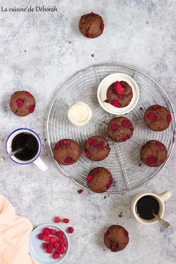 muffins chocolat et framboises      la cuisine de deborah muffins chocolat et framboises      la cuisine de deborah