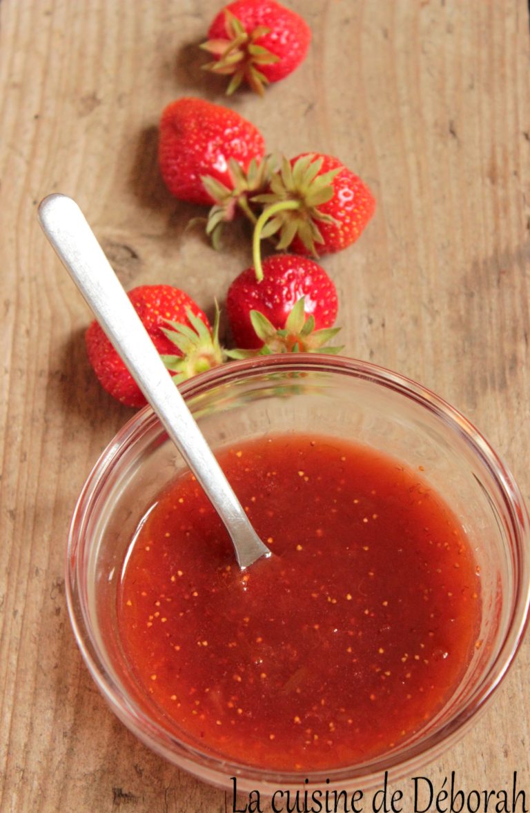 confiture fraise
