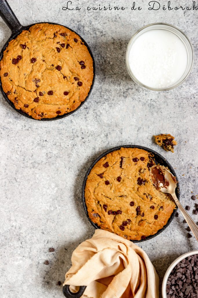 Cookies à la poêle     cuisine de deborah