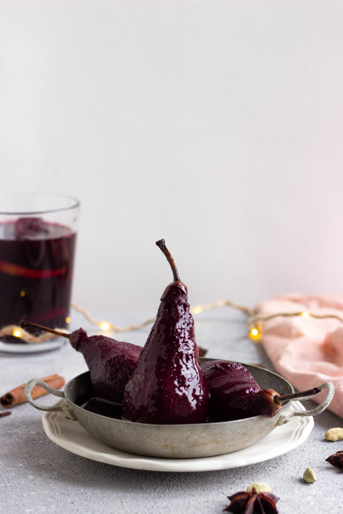 Poires au vin chaud cuisine de deborah